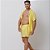 Conjunto Viscolinho Camisa e Shorts Amarelo - Imagem 5