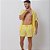 Conjunto Viscolinho Camisa e Shorts Amarelo - Imagem 1