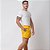 Shorts Santo Luxo Man Tactel Liso Amarelo - Imagem 4
