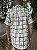 Camisa Santo Luxo Man Crepe Cherry Colour Squares - Imagem 4
