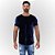 Camiseta Veludo Azul Marinho - Imagem 1