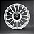 Centercap Centerlock para OZ Superturismo LM - 18x8 Matt Race Silver + Black Ring (Conjunto - 4uni) - Imagem 2