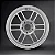 Enkei RPF1 F1 Silver 4x100 17x7 ET43 - Imagem 2