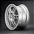 Enkei RPF1 F1 Silver 4x100 17x7 ET43 - Imagem 4
