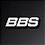 Adesivo Decorativo Original BBS - Black White - Imagem 1
