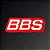 Adesivo Decorativo Original BBS - Red White - Imagem 1