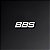 Adesivo Lip Decal Original BBS - Black White - Imagem 1