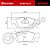 Brembo HP2000 Pads 07.B314.31 - Imagem 1