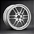 Jogo de Rodas Enkei RPF1 Silver Aro 15x7 4x100 ET41 - Imagem 1