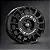 OZ Rally Racing Gloss Black 5x112 19x8 ET45 - Imagem 1