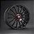 OZ Superturismo Evoluzione Gloss Black Red Let. 5x114,3 18x8 ET45 - Imagem 1