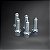Parafusos de Reposição Roda OZ Racing M14x1.25 Cônico - Kit c/ 5 Unidades - Imagem 1