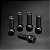 Parafusos de Reposição Roda OZ Racing M14x1.25 Preto Cônico - Kit c/ 5 Unidades - Imagem 1