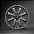 Jogo de Rodas Enkei COMPE Matte Gunmetal Aro 15x8 4x100 ET25 - Imagem 2
