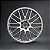 Jogo de Rodas Enkei EKM3 Hyper Silver Aro 18x7,5 5x114,3 ET45 - Imagem 2