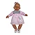 Boneca Meu Bebê Negro Vestido Rosa 60 cm - Estrela - Imagem 2