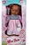 Boneca Meu Bebê Negro Vestido Rosa 60 cm - Estrela - Imagem 1