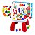 Mesa Infantil Didática Divertida Play Time Vermelha Cotiplás - Imagem 4