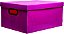 Caixa Organizadora N/4 Grande Rosa Pink - Dello - Imagem 1