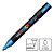 Caneta Bulled Shaped Posca 5m Azul Metalico - Uni - Imagem 1