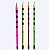 Lapis Preto C/borracha Hb Wave Grip Neon - Cis - Imagem 1