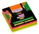 Bloco Anotacao 76x76mm C/200 Cube Neon Color - Brw - Imagem 1