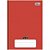 Caderno Broc Cd Univ 96f D+ Vermelho - Tilibra - Imagem 1