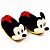 Pantufa Unissex Tam P 33/35 Mickey- Zona - Imagem 1