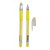 Caneta Gel 0,7mm Grip Neon Amarelo - Molin - Imagem 1