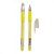 Caneta Gel 0,7mm Grip Neon Amarelo - Molin - Imagem 1