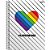 Caderno Esp Univ Cd 12m 192f Love Wins - Sd - Imagem 4