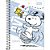 Caderno Esp 1/4 80f Snoopy - Tilibra - Imagem 1