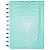 Caderno Grande Turquoise Love -caderno Inteligente - Imagem 1