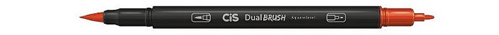 Marcador Dual Brush Aquarelavel 17 Vermelho - Cis - Imagem 1