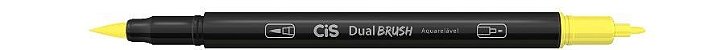 Marcador Dual Brush Aquarelavel 26 Amarelo Cl -cis - Imagem 1