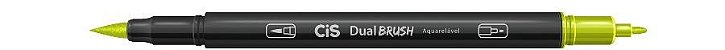 Marcador Dual Brush Aquarelavel 24 Verde Abac -cis - Imagem 1