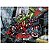 Caderno Broc Cd Cartografia 80f Avengers - Tilibra - Imagem 1