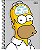 Caderno Esp Cd Univ 10m 160f Simpsons - Tilibra - Imagem 4