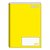 Caderno Broc Cd 1/4 96f Stiff Amarelo - Jandaia - Imagem 1