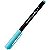 Pincel Brush Pen Azul Sky Blue - Newpen - Imagem 1