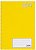 Caderno Broc Cd 1m 96f Stiff Amarelo - Jandaia - Imagem 1