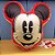 Almofada Formato Fibra Mickey - Zona - Imagem 1