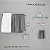 Kit de Acessórios para Banheiro Athenas Inox e Metal Prata Alto Brilho Grego - Imagem 7
