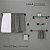 Kit de Acessórios para Banheiro Athenas Inox e Metal Preto Fosco Grego - Imagem 4