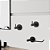 Kit Acessórios para Banheiro Athenas Inox e Metal Preto Fosco Grego - Imagem 2