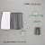 Kit de Acessórios para Banheiro Athenas Inox e Metal Escovado Acetinado Grego - Imagem 9