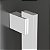Puxador Duplo Para Porta em Inox 40cm Alto Brilho Modelo Chronos Portas de Madeira e Vidro Grego Metal - Imagem 3