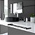 Porta Toalhas Duplo Preto Para Banheiro 70cm Troia 1031070TR - Imagem 3