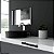 Porta Toalha Para Banheiro 35cm Inox Black Satin Patmos 1030035PM - Imagem 3