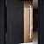 Puxador Para Porta Quadrado Inox Escovado 40cm portas de madeira/vidro temperado/pivotante/alumínio Modelo Rhodes - Imagem 3